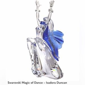 Mint “Swarovski Magic of Dance figurine”- Isadora from 2002